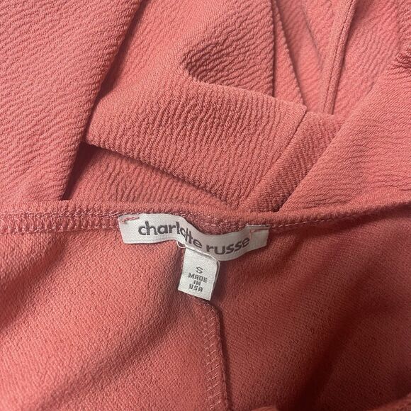 Vtg Charlotte Russe Womens Jumpsuit Babydoll Lace Small Made In USA Y2K 90s - Picture 9 of 16